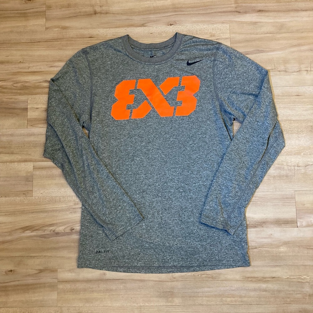 Nike Dri-Fit Long Sleeve Shirt Size Small